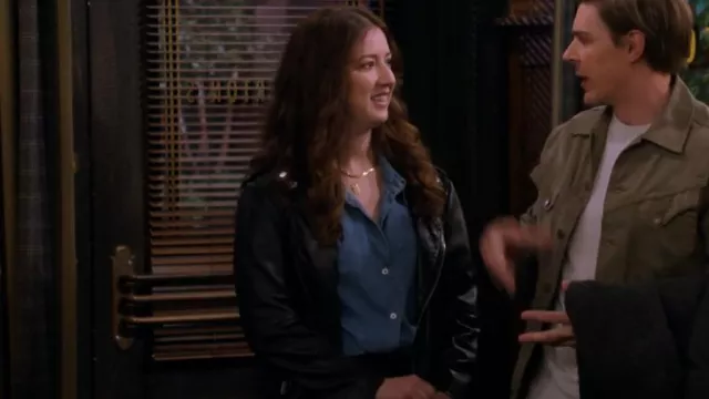Madewell Echted Coin Necklace Set worn by Angelie Carmen as seen in How I Met Your Father (S02E09)