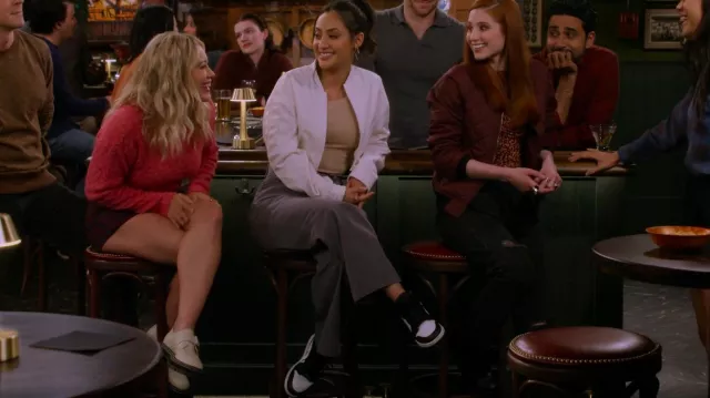 Jordan 1 Mid Carbon Fibers worn by Valentina (Francia Raisa) as seen in How I Met Your Father (S02E09)