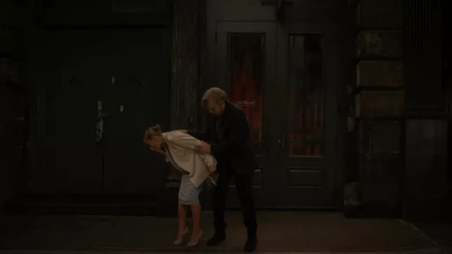 Aquazzura Tequila Crystal Ankle-Strap Cocktail Sandals worn by Carrie Bradshaw (Sarah Jessica Parker) as seen in And Just Like That… (S01E07)