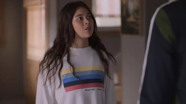 Brandy Melville Biarritz Top worn by Alice (Lukita Maxwell) as seen in Shrinking (S01E10)