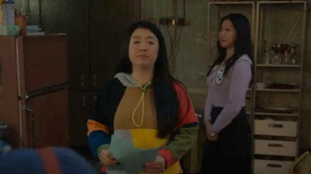BDG Colorblock Drawstring Hoodie Sweatshirt worn by Alice Kwan (Sherry Cola) as seen in Good Trouble (S05E02)