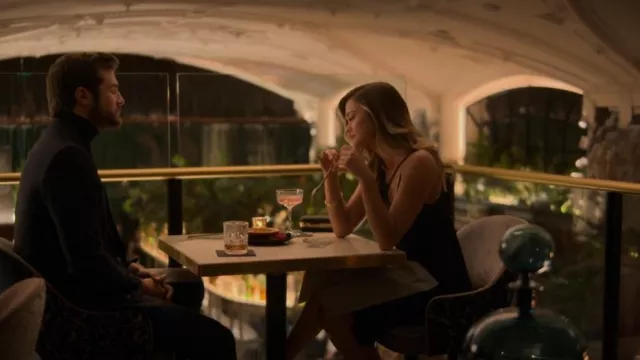 Et Ochs Ka­ia Mesh Over­lay Mi­di Dress worn by Callie Adams Foster (Maia Mitchell) as seen in Good Trouble (S05E02)