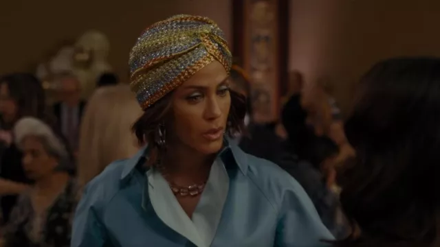 Maryjane Claverol Malibu Turban worn by Lisa Todd Wexley (Nicole Ari Parker) as seen in And Just Like That… (S01E10)