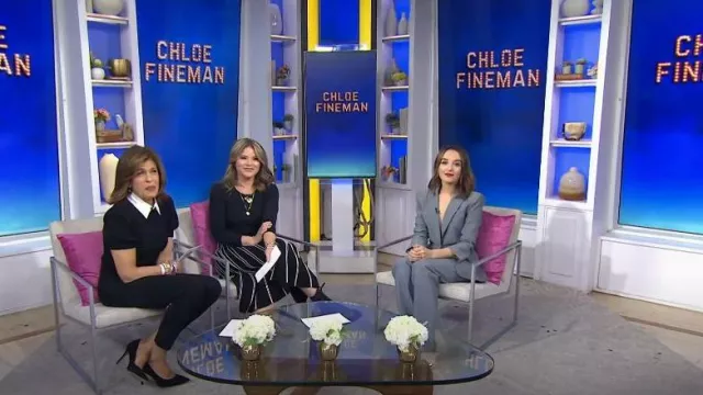 Cinq a Sept Louisa Cotton Blend Jacket worn by Chloe Fineman as seen in Today with Hoda & Jenna on  March 23, 2023