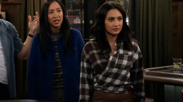 Heartloom Jupiter Shirt worn by Valentina (Francia Raisa) as seen in How I Met Your Father (S02E11)
