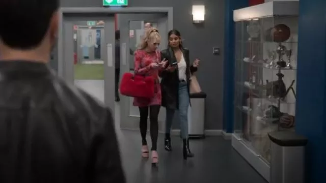 Versace Slip-On Platform Mules worn by Keeley Jones (Juno Temple) as seen in Ted Lasso (S03E03)