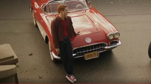 Converse Chuck Taylor All Star Classic Colour Low Top Red worn by Julian Blossom (Nicholas Barasch) as seen in Riverdale (S07E01)