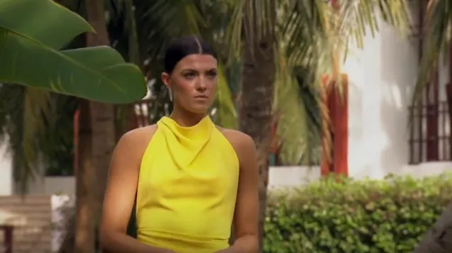 Proenza Schouler Low-Back Maxi Dress worn by Gabi Elnicki as seen in The Bachelor (S27E11)
