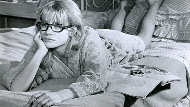 Eyeglasses worn by Polly Bendel (Judy Geeson) as seen in The Executioner