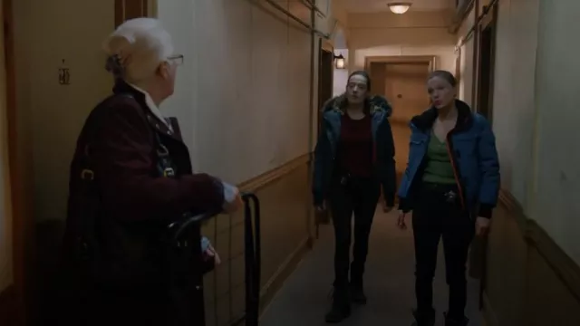 OSC Nini Jacket worn by Hailey Upton (Tracy Spiridakos) as seen in Chicago P.D. (S10E18)