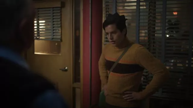 J. Press × Todd Snyder Shaggy Dog Turtleneck usado por Jughead Jones (Cole Sprouse) como se ve en Riverdale (S07E02)