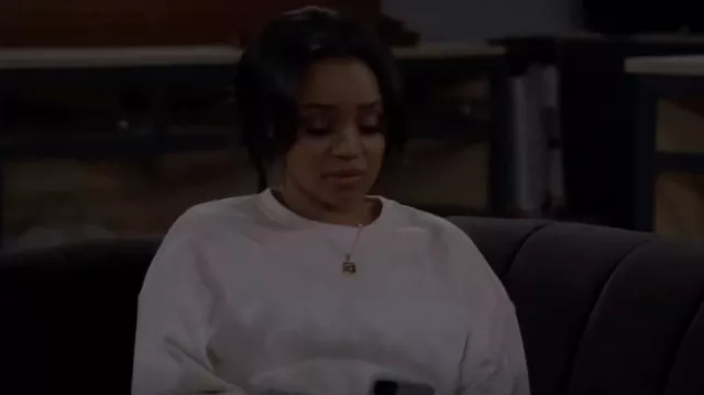 Rails Reeves Sherbert Dye Sweatshirt worn by Randi (Kyla Pratt) as seen in Call Me Kat (S03E20)