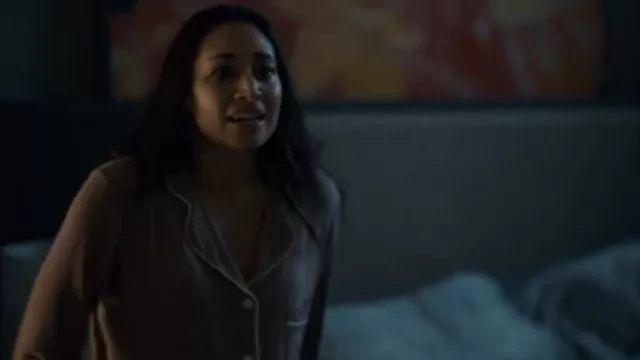 Eberjey Gisele Pajamas worn by Morgan Knight (Meaghan Rath) as seen in Accused (S01E12)