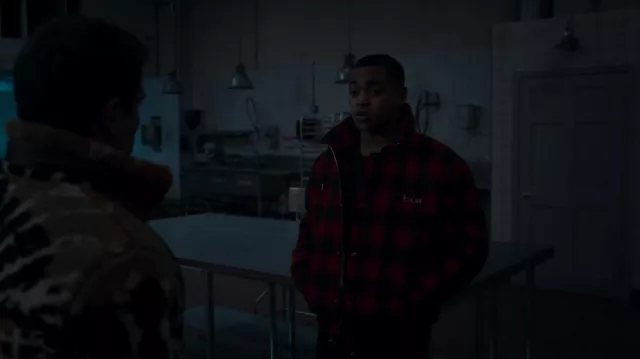 Celine Red Jacket worn by Tariq St. Patrick (Michael Rainey Jr.) as seen in Power Book II: Ghost (S03E03)