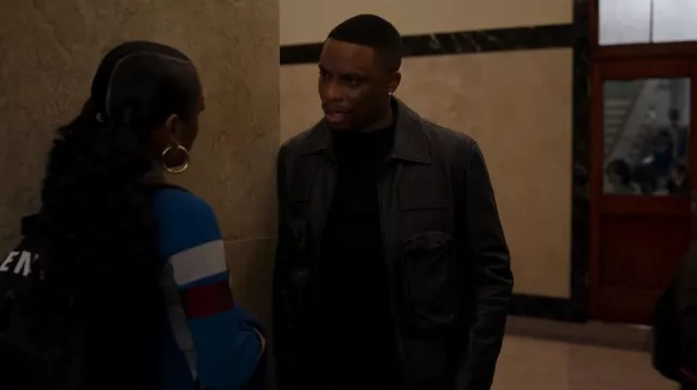 Louis Vuitton Monogram Embossed Utility Jacket worn by Cane Tejada (Woody  McClain) as seen in Power Book II: Ghost (S03E03)