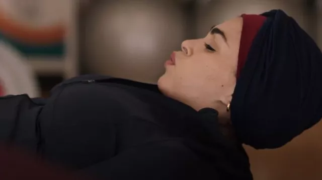 Sweaty Betty Super Soft Gym Zip Up worn by Marjan Marwani (Natacha Karam) as seen in 9-1-1: Lone Star (S04E14)