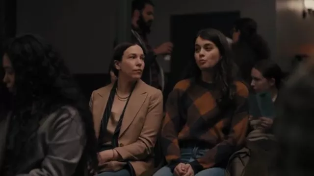Madewell Mullen Sweater worn by Samantha Fink (Sofia Black-D'Elia) as seen in Single Drunk Female (S01E01)