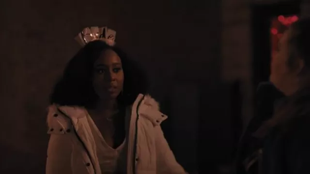 NBD Tyde Jump­suit worn by Brit Monclair (Sasha Compère) as seen in Single Drunk Female (S01E01)
