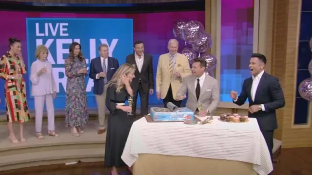 Saloni Jacqui B Dress worn by Meredith Seacrest as seen in LIVE with Kelly and Mark on  April 14, 2023