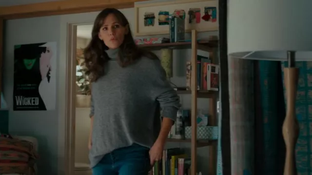 7 For All Mankind Aubrey Exposed Button Fly High Waist Skinny Jeans worn by Hannah Hall (Jennifer Garner) as seen in The Last Thing He Told Me (S01E02)
