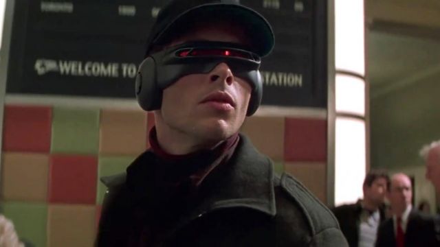 Les authentiques lunettes de Cyclope / Cyclops portées par Scott Summers (James Marsden) dans le film X-Men