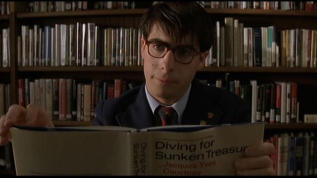 A sunken treasure read by Max Fischer in Rushmore
