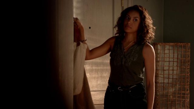 The tank top Lucky Brand Bonnie Bennett in The Vampire Diaries