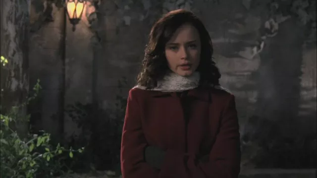 Rory Gilmore's (Alexis Bledel) Red Coat J. Crew en Gilmore Girls S05E12