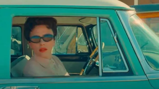 1955 DeSoto Firedome car driven by Midge Campbell (Scarlett Johansson) in Asteroid City
