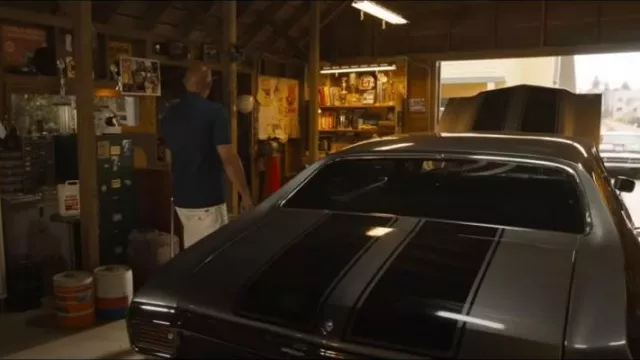 1970 Chevrolet Chevelle SS in the garage of Dominic Toretto (Vin Diesel) in Fast X movie