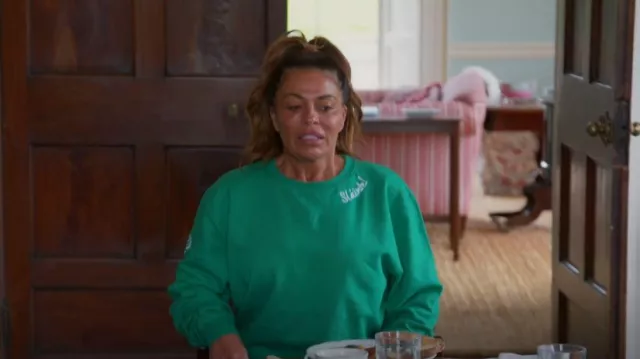 Phoenix Sláinte Green Sweatshirt worn by Dolores Catania as seen in The Real Housewives of New Jersey (S13E11)