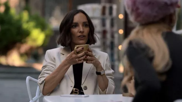 Z Supply Cinema Blazer worn by Jack Danvers (Jodi Balfour) as seen in Ted Lasso (S03E07)