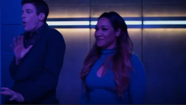 Lovers and Friends Niko Col roulé porté par Iris West-Allen (Candice Patton) vu dans The Flash (S09E09)