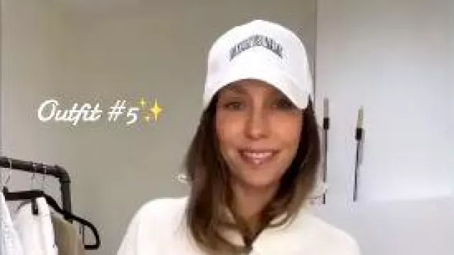 H&M Baseball Cap In Palm Springs worn by Melissa Garcia as seen in Today with Hoda & Jenna on April 27, 2023