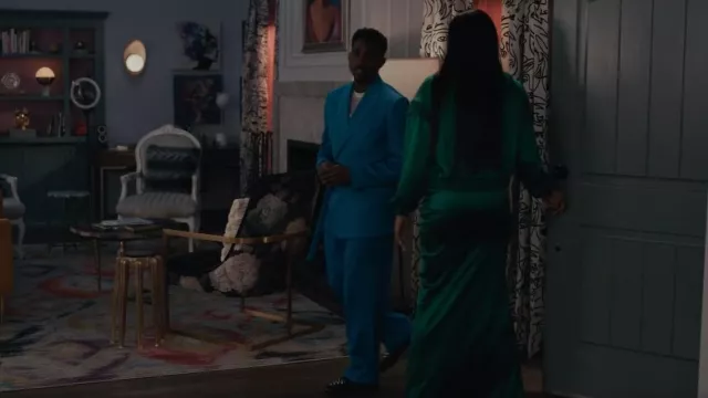 Asos Belt­ed Suit worn by Jazz (Jordan L. Jones) as seen in Bel-Air (S02E10)