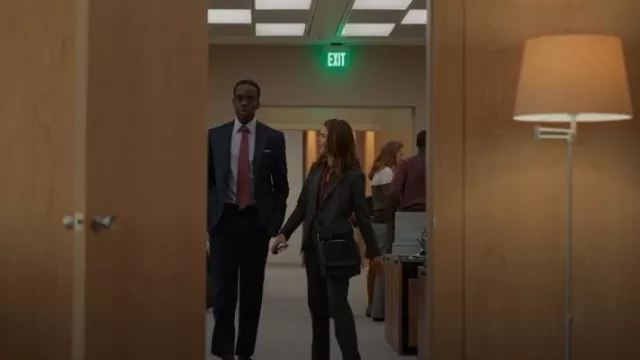 Rag & Bone Olympus Crossbody Bag worn by Ambassador Kate Wyler (Keri Russell) as seen in The Diplomat (S01E08)