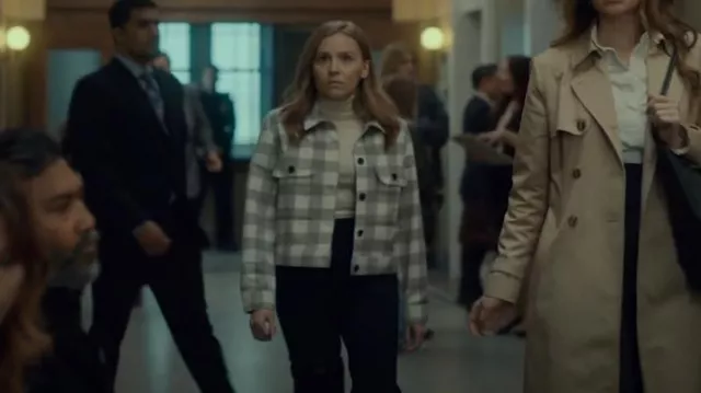 Rails Steffi Jacket worn by Jessie (Bebe Wood) as seen in Accused (S01E14)