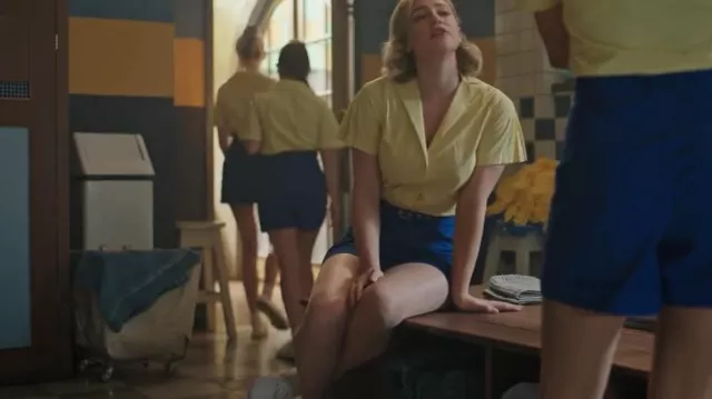 Keds Champion Canvas Sneakers in white worn by Betty Cooper (Lili Reinhart) as seen in Riverdale TV show (Season 7 Episode 6)
