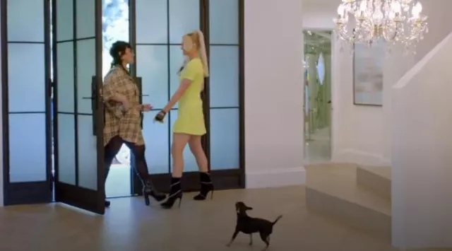 Giuseppe Zanotti Morgana Platform Boots worn by Demi Lovato as seen in Paris in Love (S01E11)
