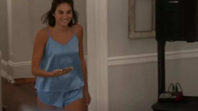 Athleta Calm Cool Ca­mi worn by Paige DeSorbo as seen in Summer House (S07E12)