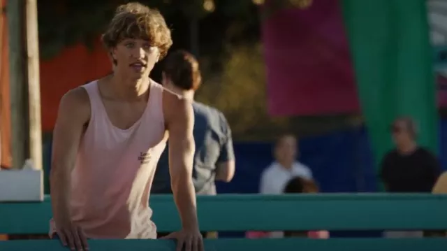 H&M Printed Tank Top worn by Jeremiah (Gavin Casalegno) as seen in The Summer I Turned Pretty (S01E06)