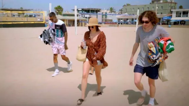 Monday Swimwear Clovelly Bikini Top worn by Kate Maloney as seen in Vanderpump Rules (S10E12)