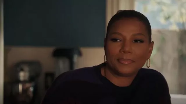 Bottega Veneta Chains Earrings worn by Robyn McCall (Queen Latifah) as seen in The Equalizer (S03E16)