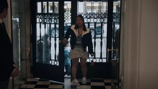 Mother The Minx Checkered Miniskirt worn by Delilah (Laya DeLeon Hayes) as seen in The Equalizer (S03E16)