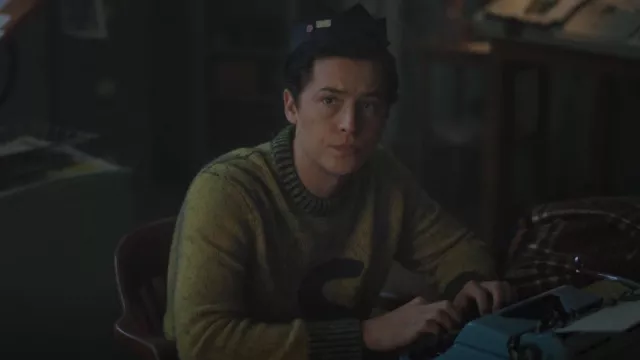 Cos Mo­hair And Wool Blend Crew Neck Jumper worn by Jughead Jones (Cole Sprouse) as seen in Riverdale (S07E07)