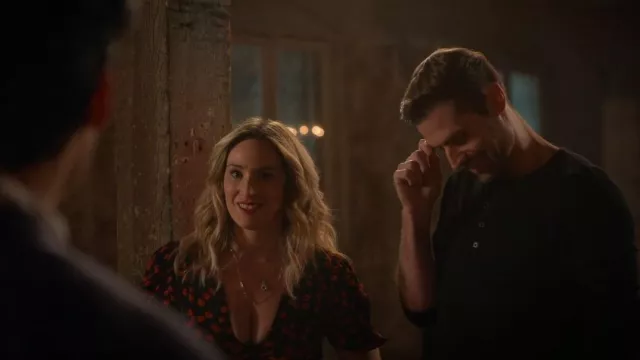 Staud Mini Milla Robe portée par Davia Moss (Emma Hunton) vue dans Good Trouble (S05E09)