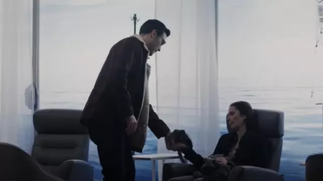 Nudie Jeans Co Mangan Lumber Jacket Brick Red worn by Clark Kent (Tyler Hoechlin) as seen in Superman & Lois (S03E08)