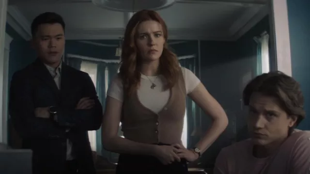 Wilfred Anya Sweater worn by Nancy Drew (Kennedy McMann) as seen in Nancy Drew (S03E09)