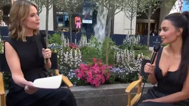 Theory Cargo Jumpsuit worn by Savannah Guthrie as seen in Today on May 16, 2023