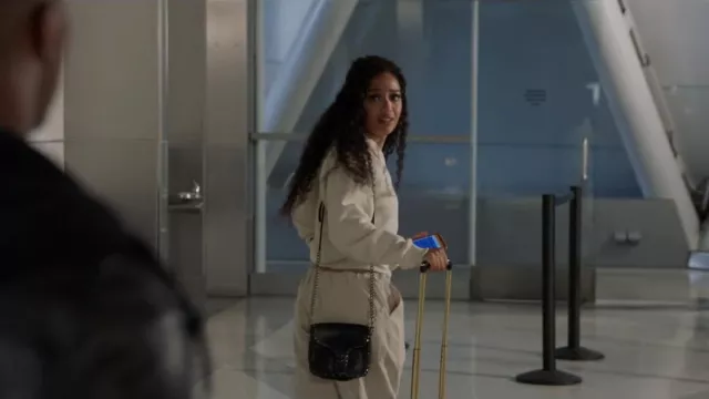 Rebecca Minkoff Mini Midnighter Messenger Bag porté par Olivia Baker (Samantha Logan) comme on le voit dans All American (S05E20)